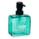 Дозатор за Сапун Pure Soap 250 ml Кристал Зелен Пластмаса (12 броя)