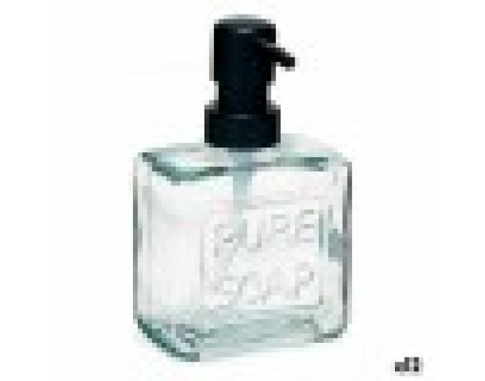 Дозатор за Сапун Pure Soap 250 ml Кристал Прозрачен Пластмаса (12 броя)