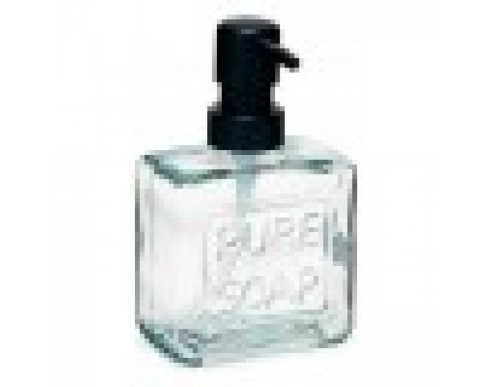 Дозатор за Сапун Pure Soap 250 ml Кристал Прозрачен Пластмаса (12 броя)