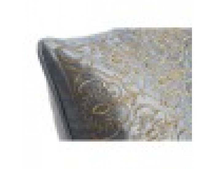 Възглавница DKD Home Decor Син полиестер Кадифе Златен (45 x 10 x 45 cm)