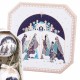 Коледни топки Многоцветен Polyfoam Мъдреци 7,5 x 7,5 x 7,5 cm (5 броя)