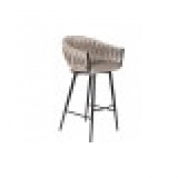 Табуретка DKD Home Decor Черен Бежов Метал 61 x 52 x 101 cm - Taburete