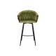 Табуретка DKD Home Decor Черен Зелен Кадифе Метал 61 x 52 x 101 cm