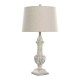 Настолна лампа DKD Home Decor Сметана Смола 220 V 60 W 38 x 38 x 73 cm