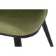 Стол DKD Home Decor Черен Зелен Кадифе Метал 66 x 60 x 84 cm