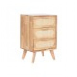 Скрин Home ESPRIT Естествен Метал каучук 40 x 30 x 63 cm - Home esprit