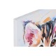 Картина Home ESPRIT Пластно Дървен MDF Котка Град Лакиран 40 x 1,8 x 60 cm (2 броя)