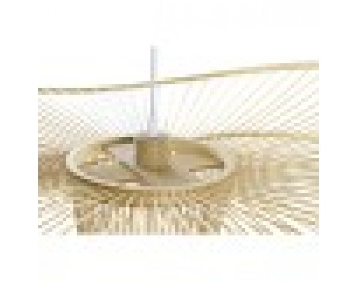Полилей DKD Home Decor Естествен Бамбук 50 W 80 x 80 x 29 cm
