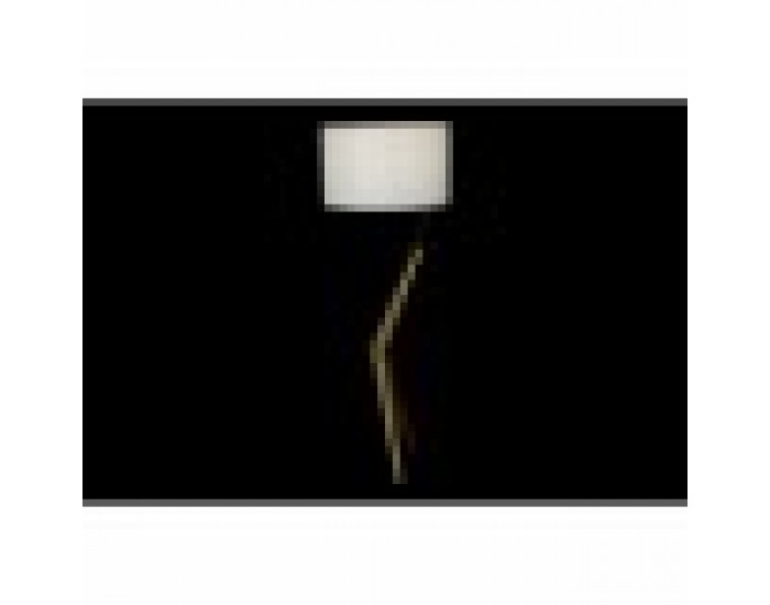 Лампион DKD Home Decor Бял Кафяв Черен Метал Tamm 50 W 220 V 54 x 52 x 145 cm