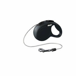Кучешка Каишка Flexi New Classic 8 m Черен Размер S - Flexi
