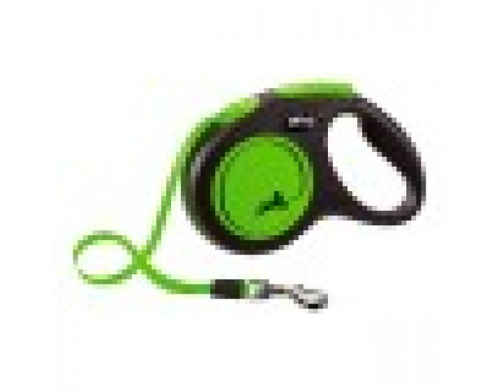 Кучешка Каишка Flexi NEW NEON 5 m Размер М Зелен