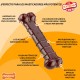 Кост Nylabone Кафяв Bacon M
