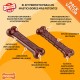 Кост Nylabone Кафяв Bacon XS 2 броя