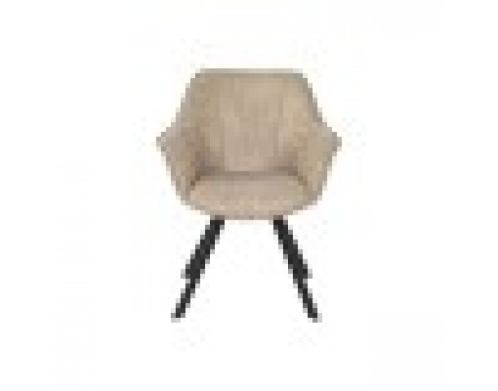 Стол DKD Home Decor Черен Бежов 64 x 67 x 85 cm
