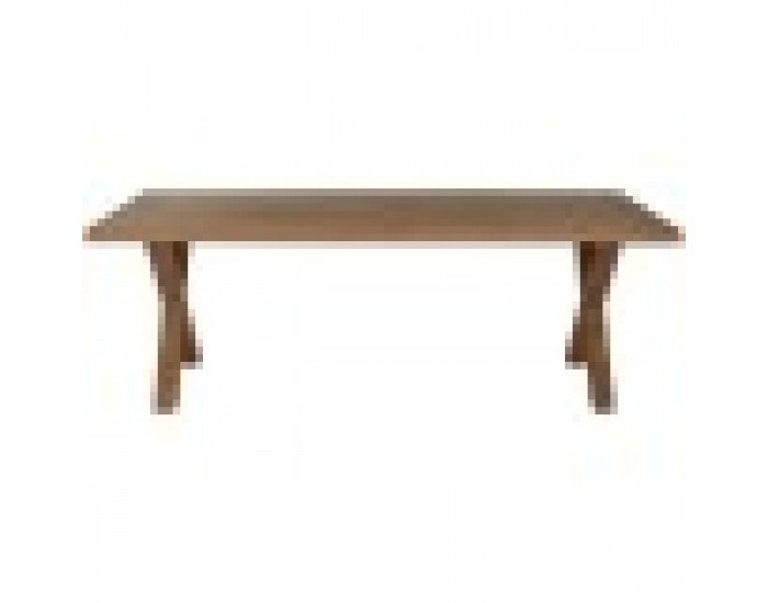 Трапезна маса Home ESPRIT тиково дърво 220 x 100 x 76 cm