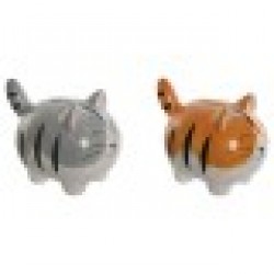 Cпестовна касичка Home ESPRIT Dolomite Котка 16 x 11 x 13 cm (2 броя) - Decorațiuni