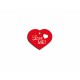 Идентификационна табела Imarc Heart Червен