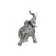 Декоративна фигурка Home ESPRIT Многоцветен Слон Средиземноморско 16 x 7 x 17 cm (2 броя)
