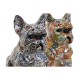Декоративна фигурка Home ESPRIT Многоцветен Куче Средиземноморско 10 x 13 x 16 cm (2 броя)