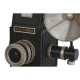 Декоративна фигурка Home ESPRIT Черен Сребрист Оператор Vintage 26 x 16 x 24 cm