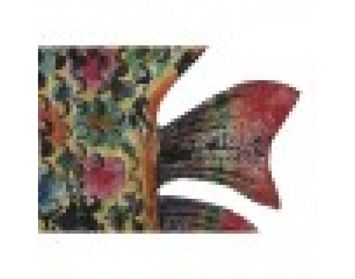 Декоративна фигурка Home ESPRIT Многоцветен Риба 80 X 12 X 60 cm