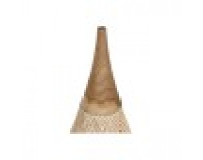 Купол на Лампа Home ESPRIT Естествен Бамбук тиково дърво 35 x 35 x 85 cm (2 броя)