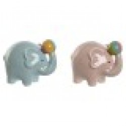 Cпестовна касичка Home ESPRIT Dolomite Слон 17 x 11 x 14,5 cm (2 броя) - Decorațiuni