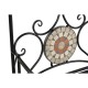 Пейка DKD Home Decor 111 x 54 x 88 cm Керамика Мозайка Черен Метал Многоцветен