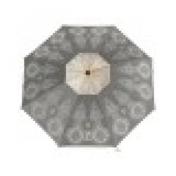 Плажен чадър Сив Ø 200 cm SPF50+ Boho - Mobilier de grădină, accesorii și umbrele