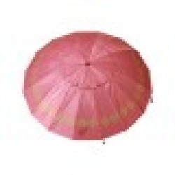 Плажен чадър Корал Ø 240 cm SPF50+ - Mobilier de grădină, accesorii și umbrele
