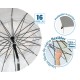 Плажен чадър Сив Ø 240 cm SPF50+ Boho