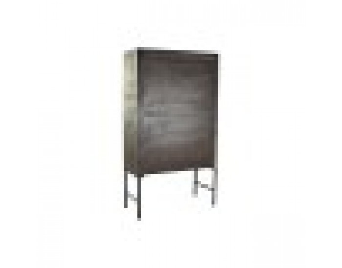 Бюфет DKD Home Decor Дървен Дърво манго Кафяв Черен 85 x 40 x 162,5 cm