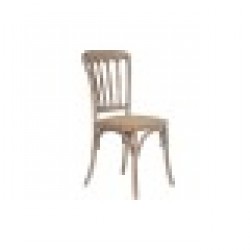 Трапезен стол Home ESPRIT Светло кафяв Pатан Ела 45 x 48 x 92 cm - Home esprit