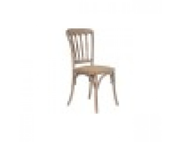Трапезен стол Home ESPRIT Светло кафяв Pатан Ела 45 x 48 x 92 cm