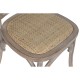 Трапезен стол Home ESPRIT Светло кафяв Pатан Ела 45 x 48 x 92 cm