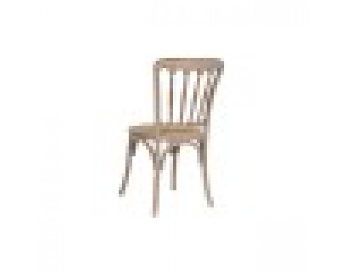 Трапезен стол Home ESPRIT Светло кафяв Pатан Ела 45 x 48 x 92 cm