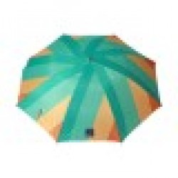Плажен чадър Зелен Ø 200 cm SPF50+ - Mobilier de grădină, accesorii și umbrele