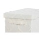 Комплект Декоративни Кутии Home ESPRIT Сив Сметана 40 x 30 x 20 cm 3 Части (2 броя)