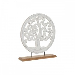 Декоративна фигурка Home ESPRIT Бял Кафяв Дърво Арабин 40 x 9 x 45 cm - Home esprit