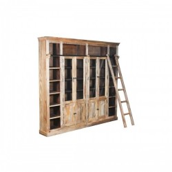 Лавица Home ESPRIT Метал Дърво манго 248 x 36 x 221 cm - Etajere