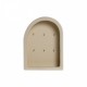 Шкаф за ключове Home ESPRIT Бежов 20,5 X 8,5 X 27,5 cm