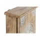 Шкаф за ключове Home ESPRIT Бял Естествен 18 x 7,5 x 28 cm