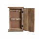 Шкаф за ключове Home ESPRIT Бял Естествен 18 x 7,5 x 28 cm