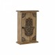 Шкаф за ключове Home ESPRIT Естествен 18 x 7,5 x 28 cm