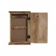 Шкаф за ключове Home ESPRIT Естествен 18 x 7,5 x 28 cm