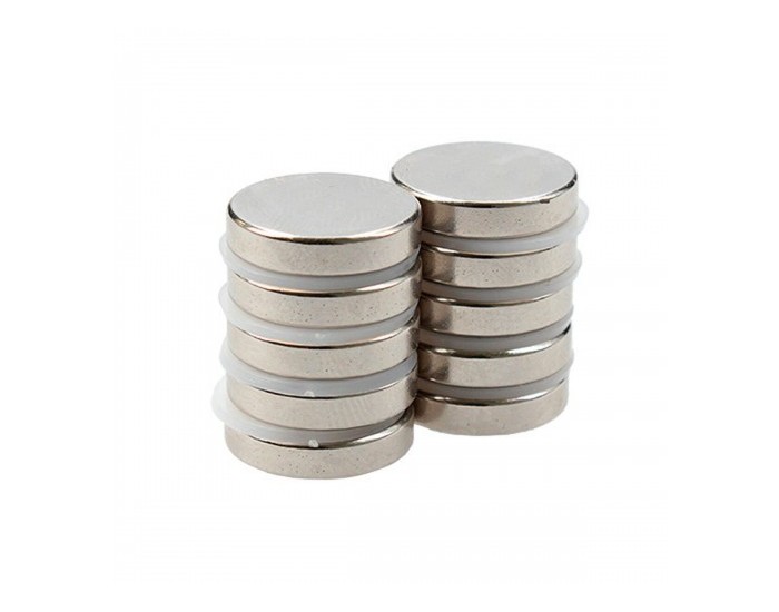 Магнити Ferrestock Неодим 18 x 4 mm (10 броя)