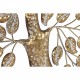 Декорация за стена Home ESPRIT Златен Дърво Cottage 120 x 1,5 x 121 cm