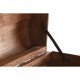 Комплект сандъци Home ESPRIT Кафяв Бежов полиестер Дървен 60 x 37 x 24 cm