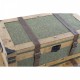 Комплект сандъци Home ESPRIT Зелен Дървен Пластно Тропически 81 x 50 x 45 cm (3 броя)
