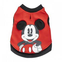 Суичър за Kуче Mickey Mouse XXS Червен - Accesorii
